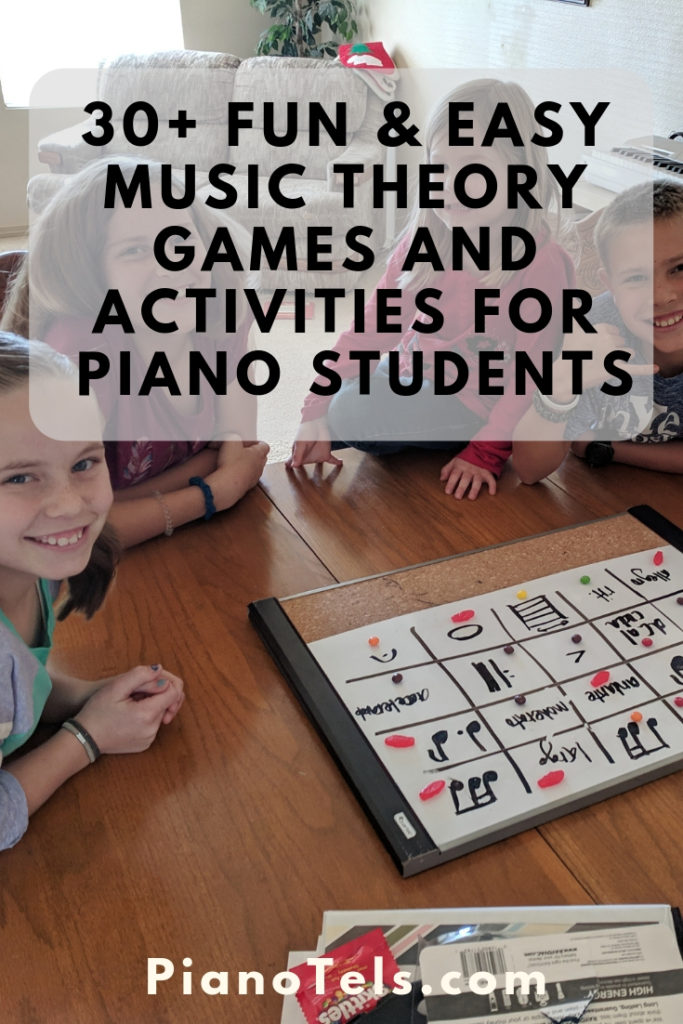 30+ Fun & Easy Music Theory Games and Activities for Piano Students ...