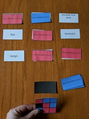 Musical CODENAMES| Free Piano Teaching Game (Digital Print)