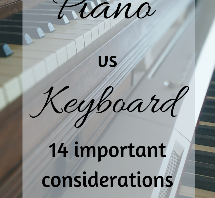 Keyboards vs Pianos: 14 important considerations