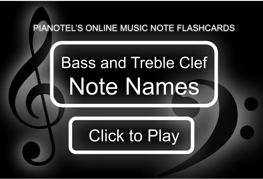 Free Online Music Note Flashcards Game